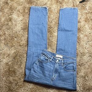 Abercrombie & Fitch Curve Love The 90s Straight Ultra High Rise Jean Size 25/0